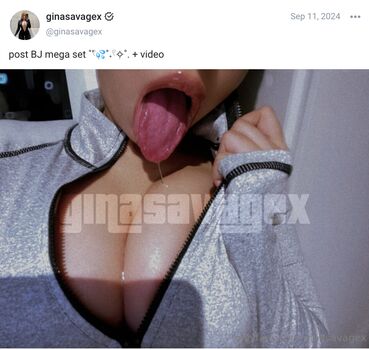 Full leaked Gina savage  page private onlyfans photo