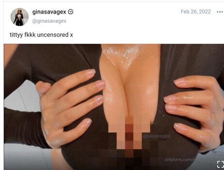 Full leaked Gina savage  page private onlyfans photo