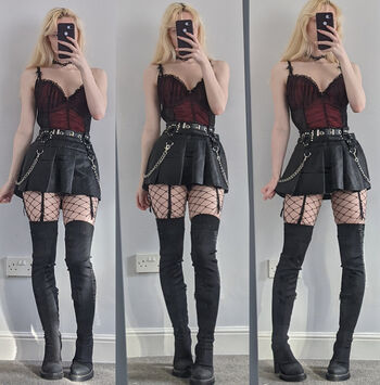 Full leaked Girls in combat and platform boots private photo