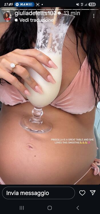 Full leaked Giulia de lellis private photo