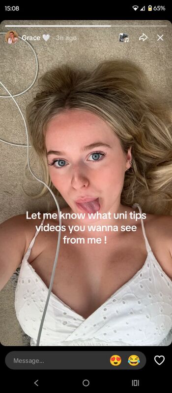 Full leaked Grace spencer private photo