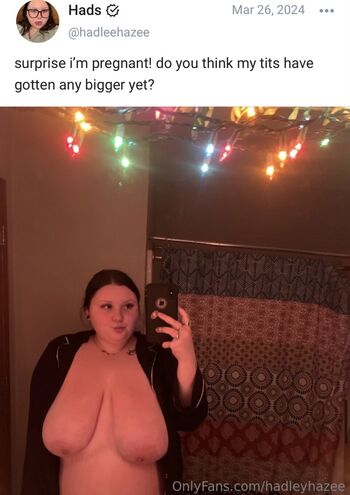Full leaked Hadleehazee private photo