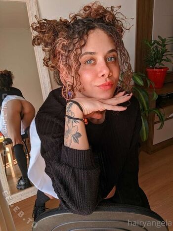 Full leaked Hairyangela page private photo