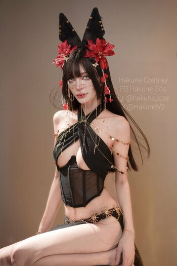 Full leaked Hakune cos private photo