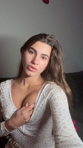 Full leaked Hannahchambers private photo