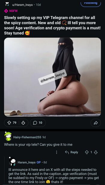 Full leaked Haraminaya private photo