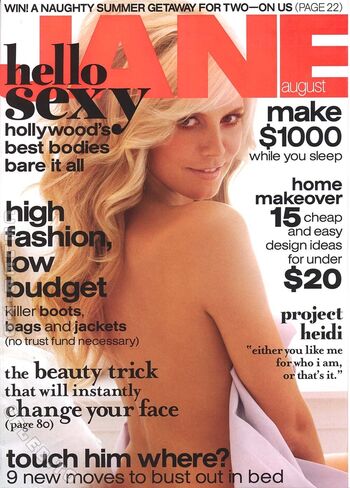 Full leaked Heidi klum  page private photo
