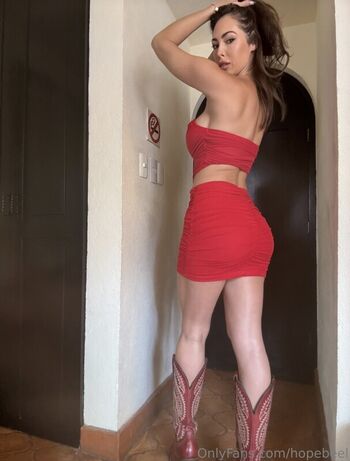 Full leaked Hope beel private photo