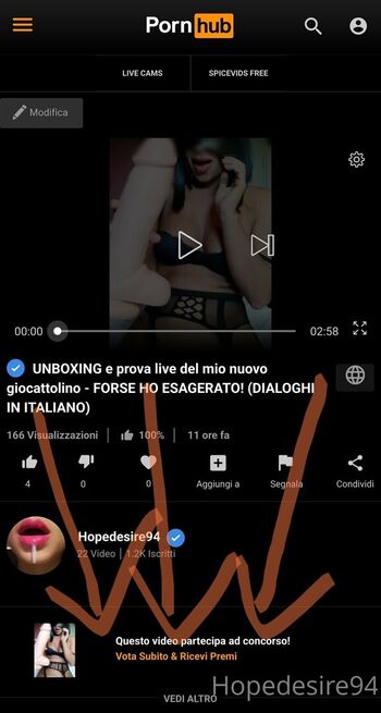 Full leaked Hopedesire private photo