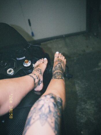 Full leaked Inked feet page private photo
