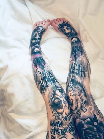 Full leaked Inked feet page private photo