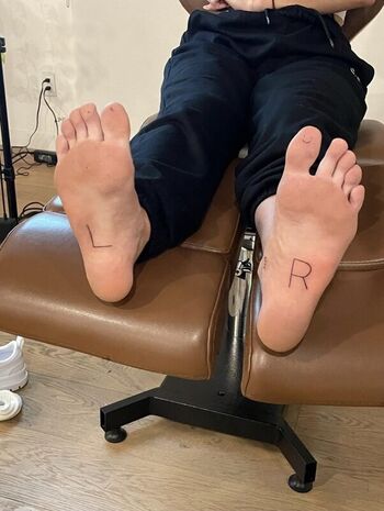 Full leaked Inked feet page private photo