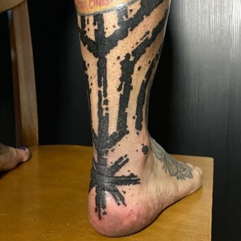 Full leaked Inked feet private photo