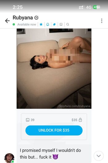 Full leaked Irubyana private onlyfans photo