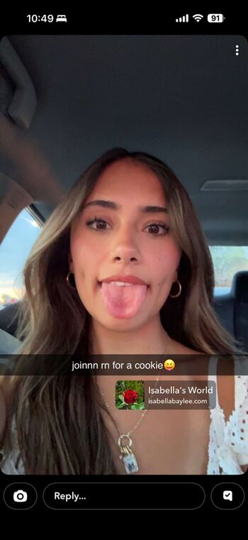 Full leaked Isabella baylee private photo