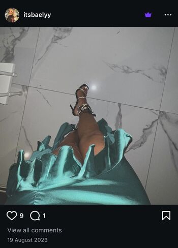 Full leaked Itsbaelyy private photo