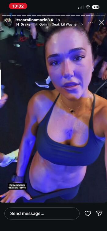 Full leaked Itscarolinamarie page private photo