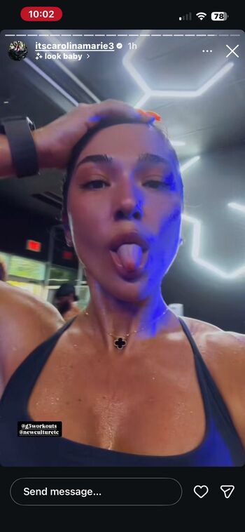 Full leaked Itscarolinamarie page private photo