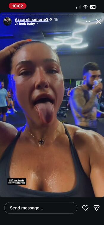 Full leaked Itscarolinamarie page private photo