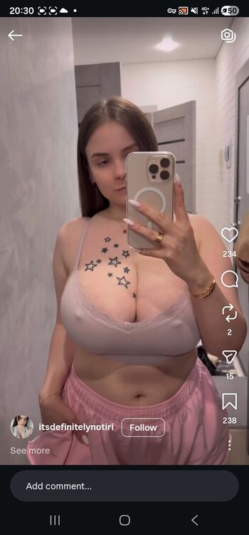 Full leaked Itsdefinitelynotiri private onlyfans photo