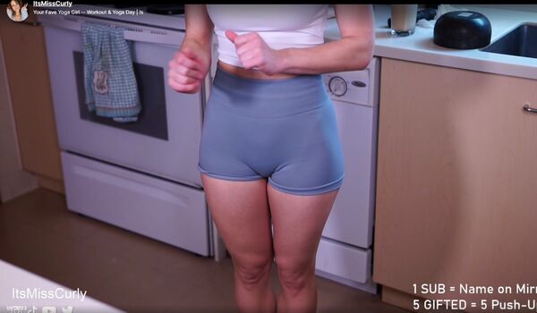 Full leaked Itsmisscurly private photo