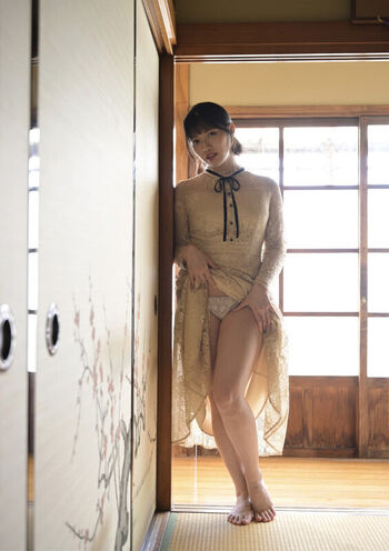 Full leaked Jav actress gravure page private photo