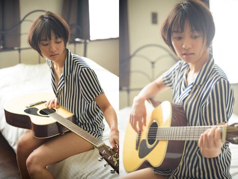 Full leaked Jav actress gravure page private photo