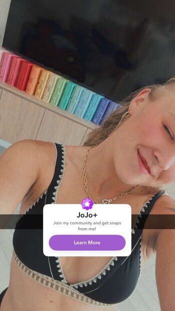 Full leaked Jojo siwa private photo