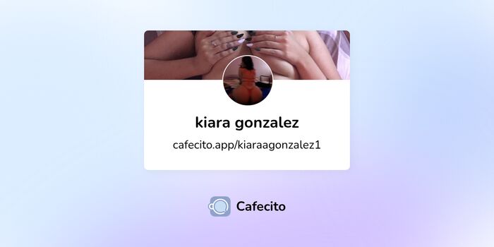Full leaked Kiara gonzalez private photo