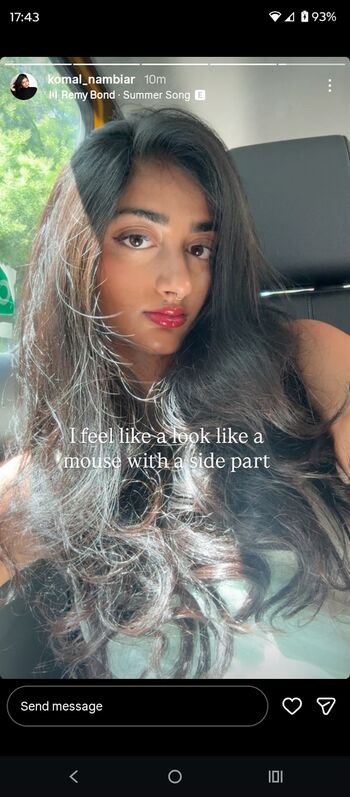 Full leaked Komal nambiar private photo