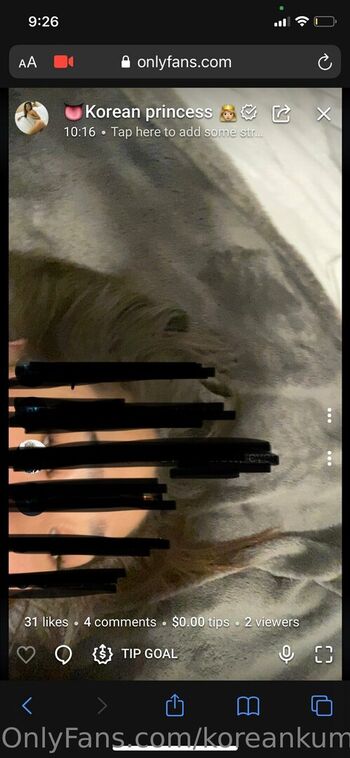 Full leaked Koreankums page private photo