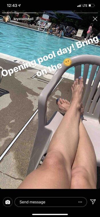 Full leaked Krystal ball private photo