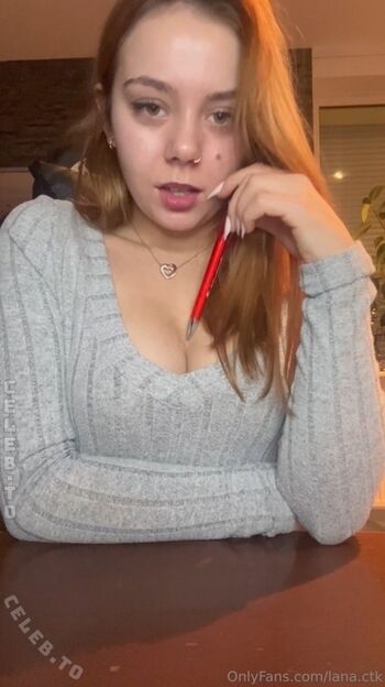 Full leaked Lana ctk private photo