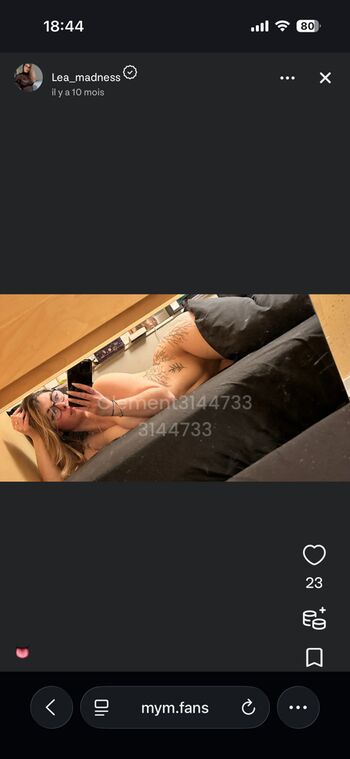 Full leaked Lea madness private photo