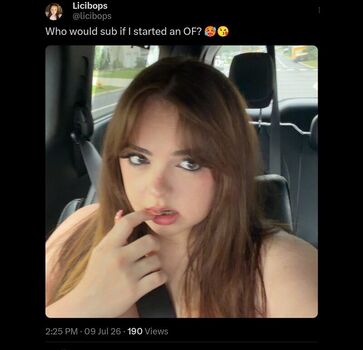 Full leaked Licibops private photo