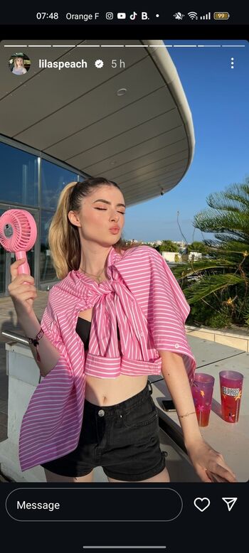 Full leaked Lilaspeach private photo