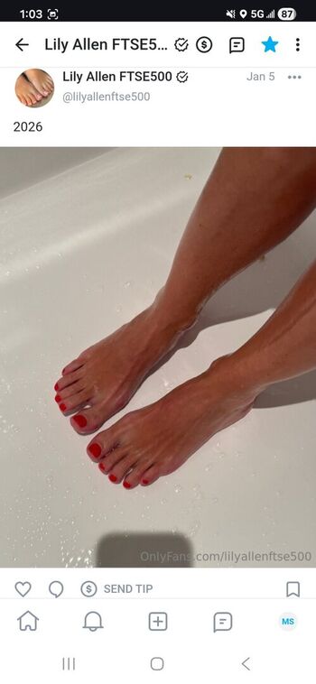 Full leaked Lilly allen private onlyfans photo