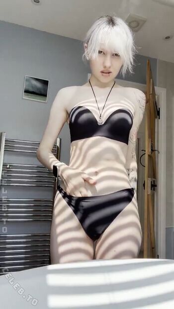 Full leaked Little emo kitten private photo