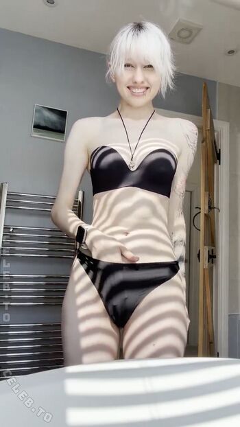 Full leaked Little emo kitten private photo