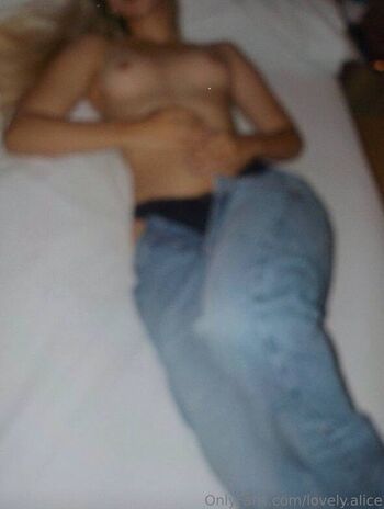 Full leaked Lovely alice private photo