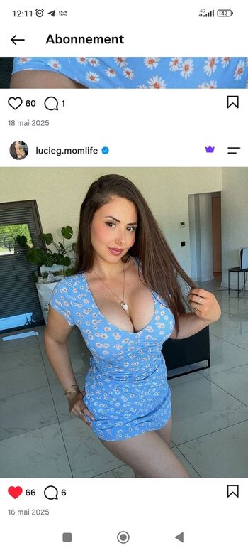 Full leaked Lucieg momlife private photo