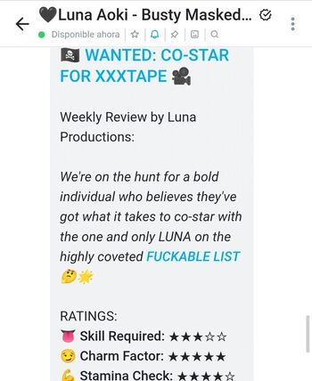 Full leaked Luna aoki private photo