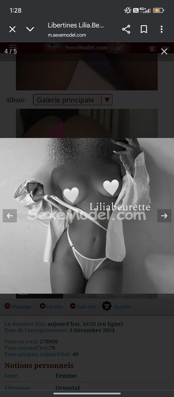 Full leaked Lyliabeurette private photo