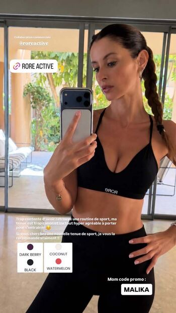 Full leaked Malika menard private photo