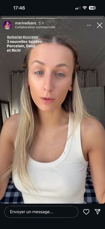 Full leaked Marinelbars private photo