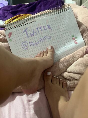 Full leaked Mayafeetish private photo