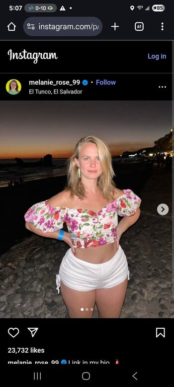 Full leaked Melanie rose private onlyfans photo