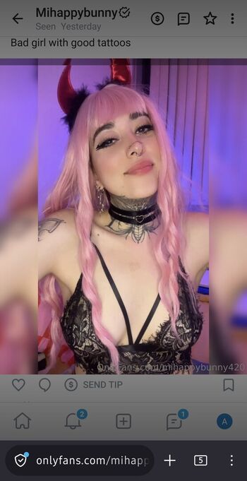 Full leaked Mihappybunny private photo
