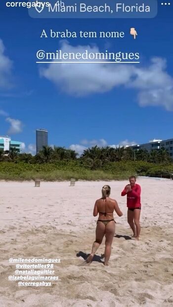 Full leaked Milene domingues private photo