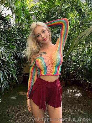 Full leaked Milla snake private onlyfans photo